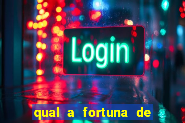 qual a fortuna de mari maria